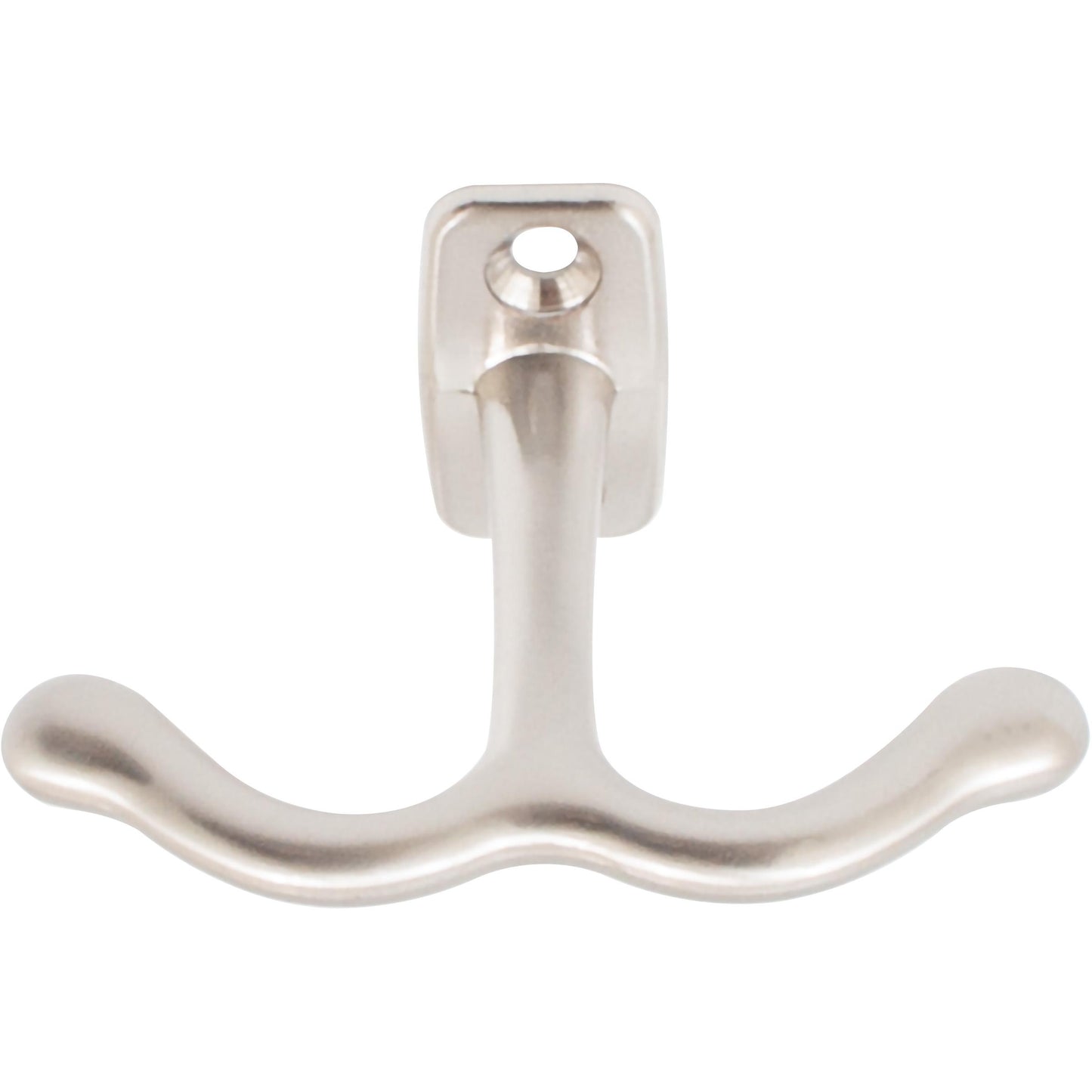 Stone Harbor Hardware Ceiling/Locker Hook, 3-1/8" Wide, 2-1/8" Projection, Satin Nickel