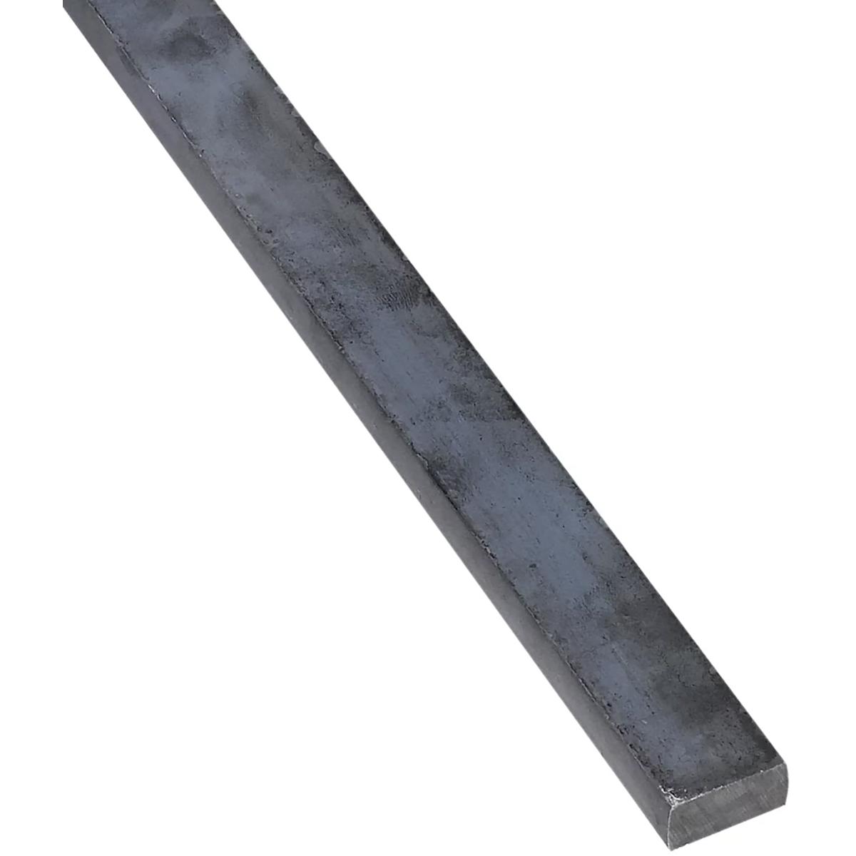 4073BC 1" x 36" Solid Flat 1/2" - Plain Steel