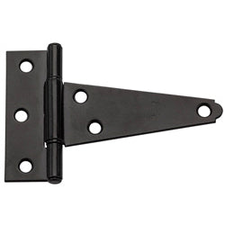 National Hardware - V286 4" XHD T-Hinge 2/pk - Black