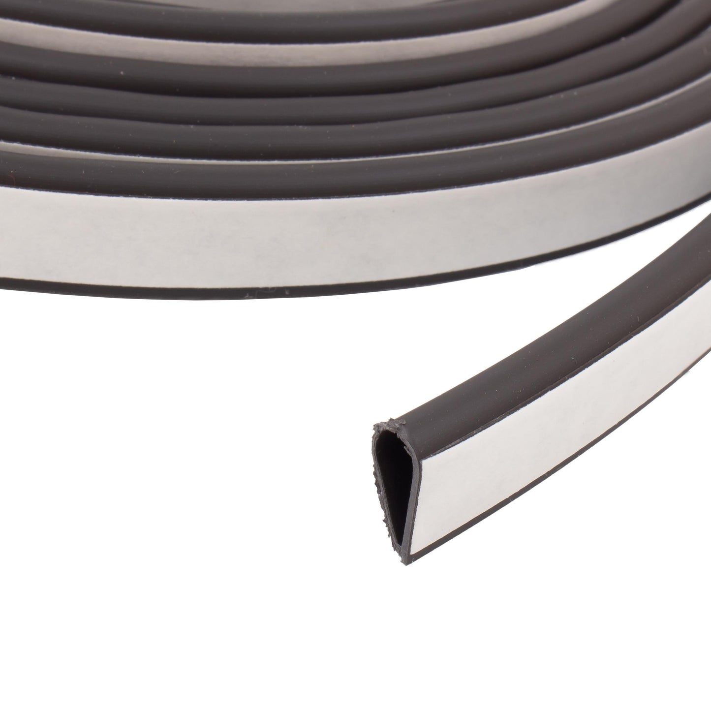 National Guard 5050B - 17' NGP Fire/Smoke Extruded Silicon Gasketing, Self Adhesive, 17' Roll, Brown