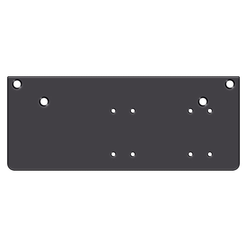 DP4041P-DURO Drop Plate for Door Closer - Black