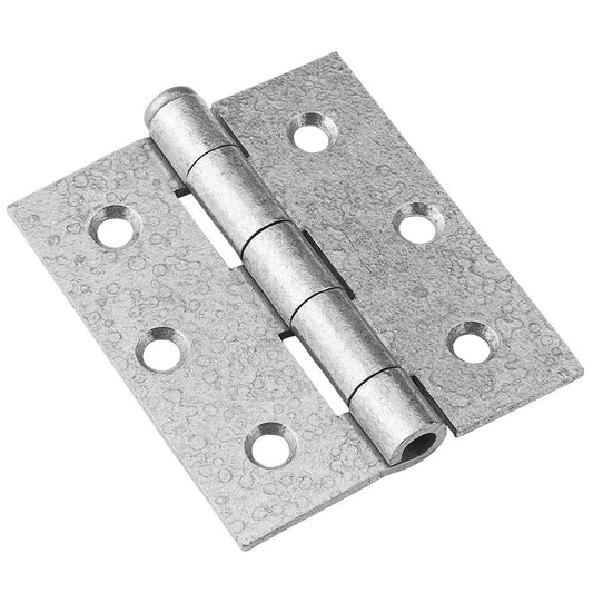 V504 3" x 2-1/2" Removable Pin Broad Hinge with Stainless Steel Pin 2/pk - Galvanized