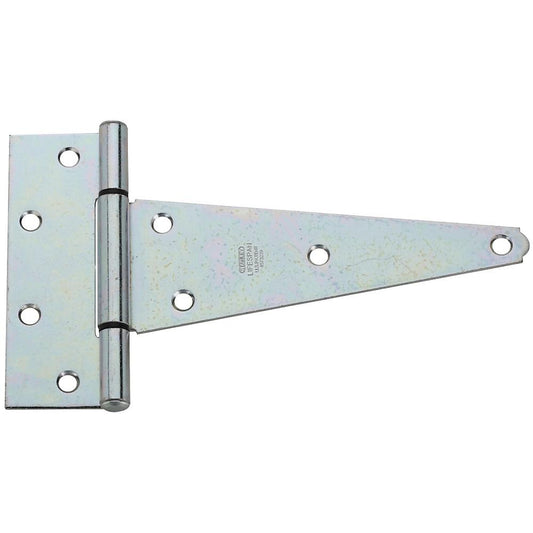 National Hardware - 286BC 8" Heavy T-Hinge - Zinc Plated