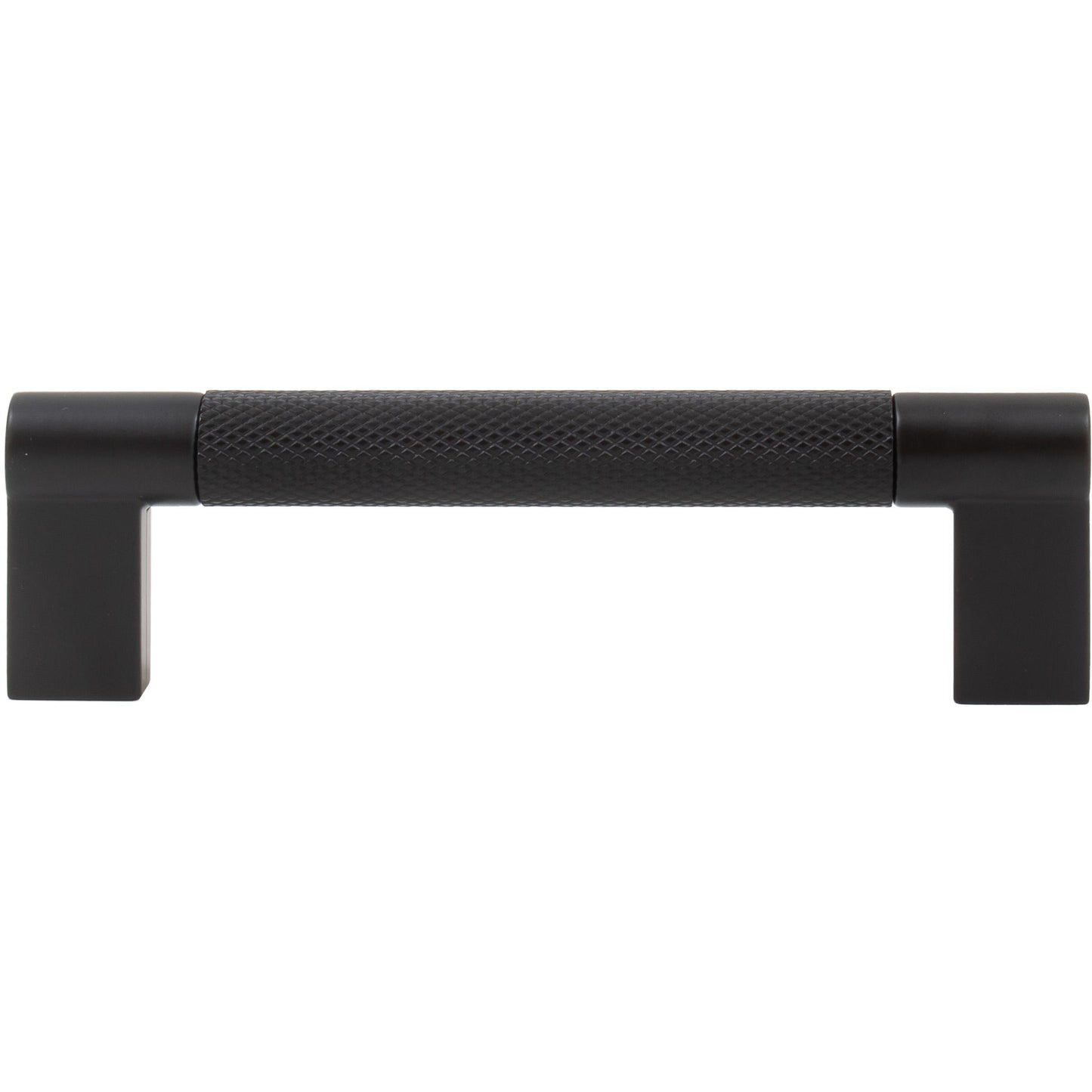 Stone Harbor Hardware Urban Cabinet Pull, 96 Millimeters, Matte Black