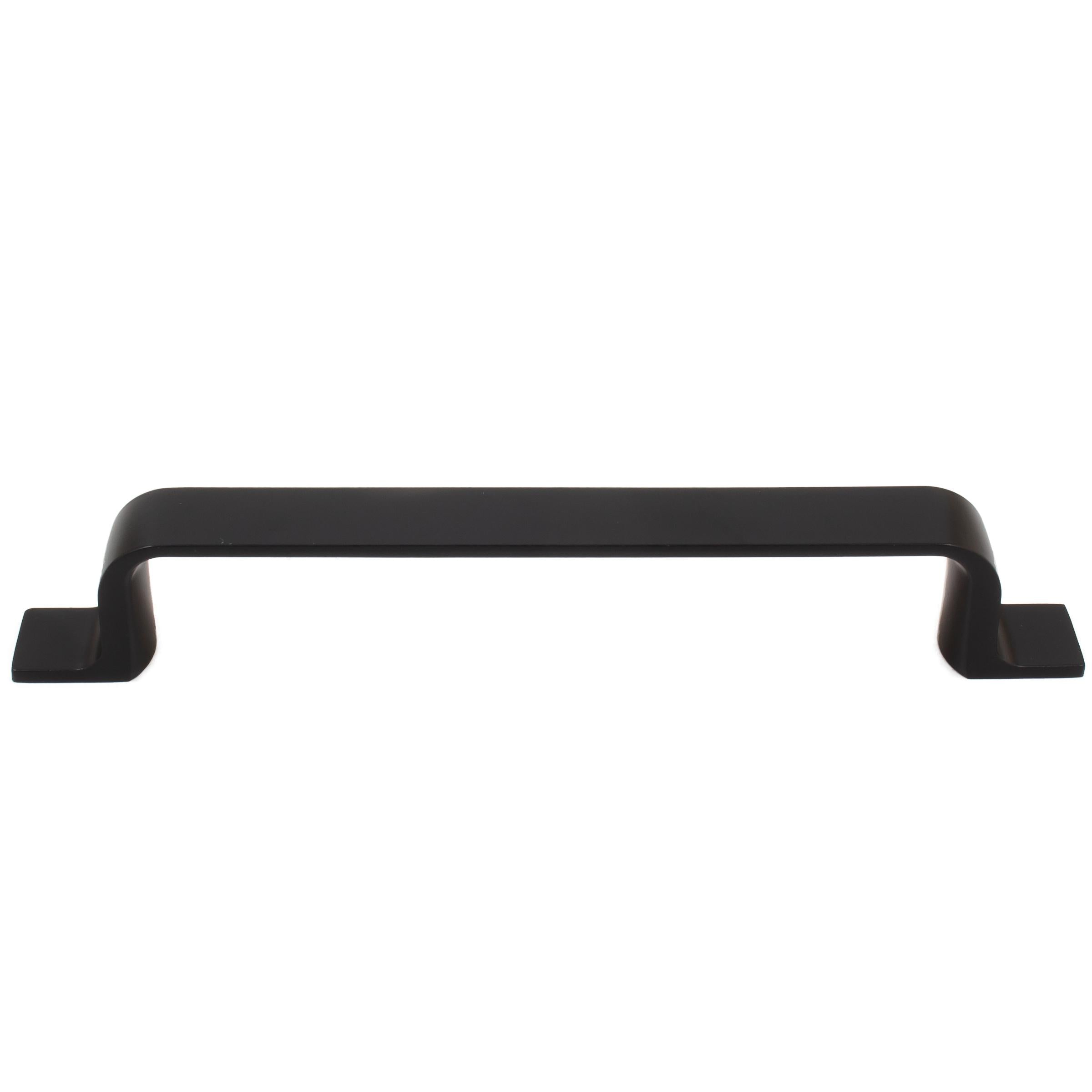 Stone Harbor Hardware Rubicon Cabinet Pull, 128 Millimeters, Matte Black