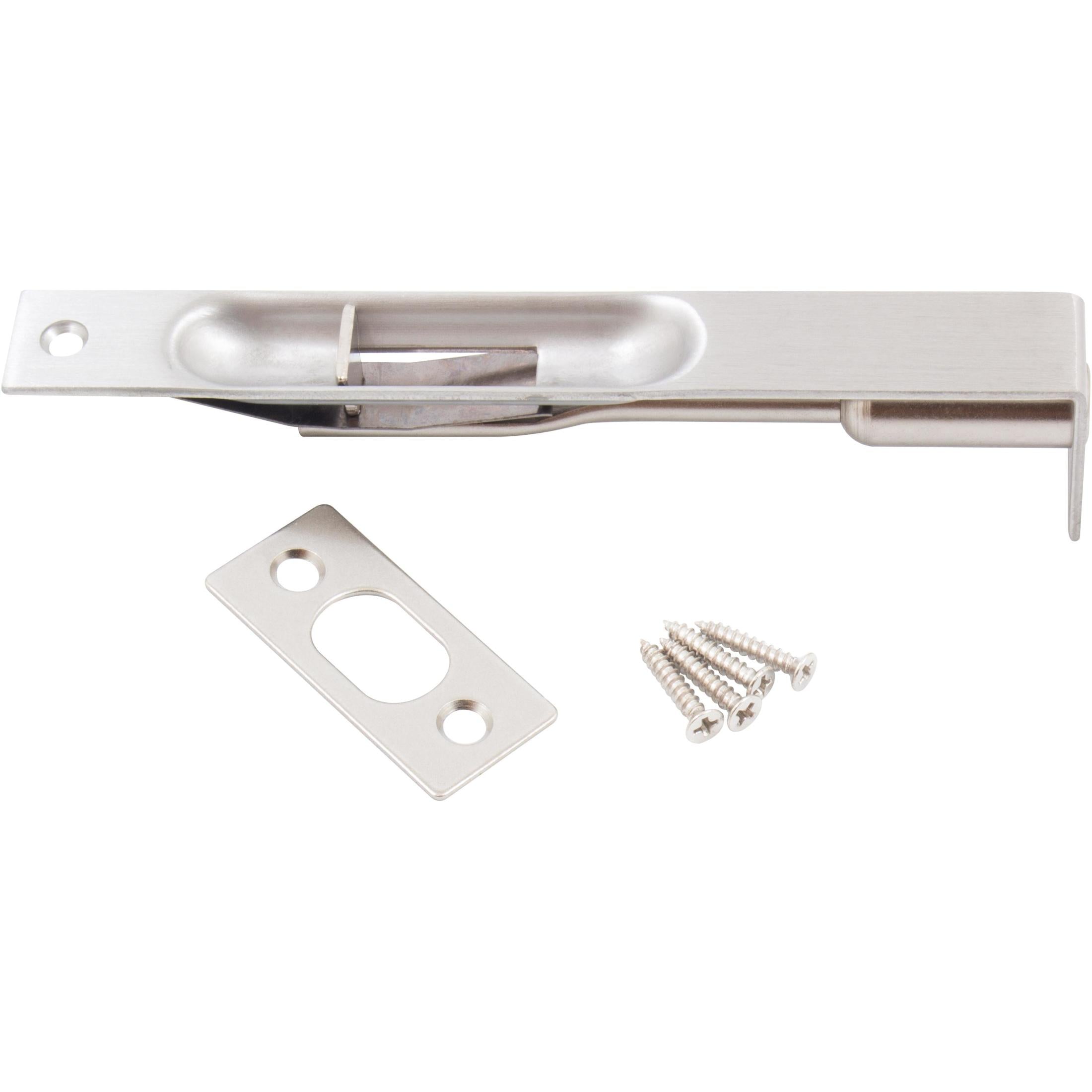 Flush Bolt Square Corner x Square Corner 6 Inches
