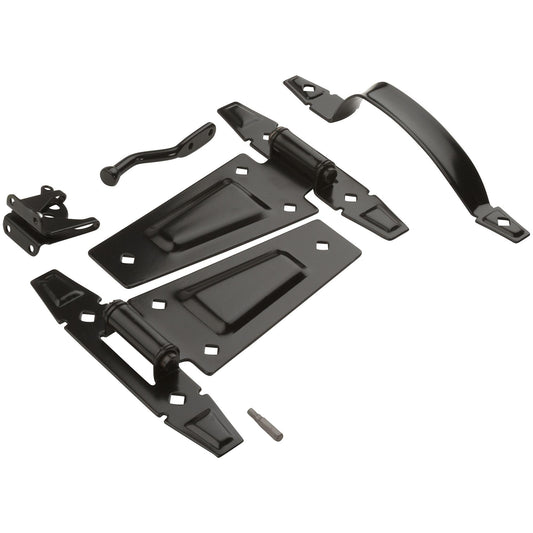 National Hardware - DPV881 Rustic Gate Kit - Black