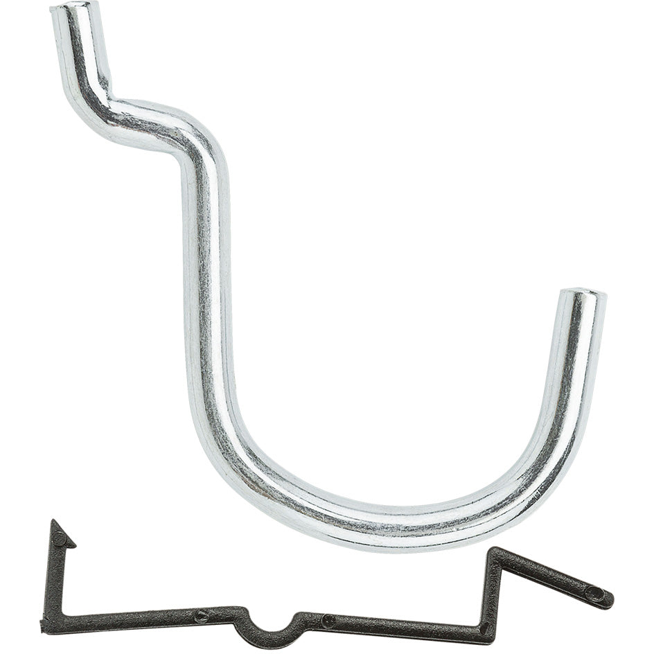 V2355 1-1/2" Locking Straight Hook 6/pk - Zinc Plated