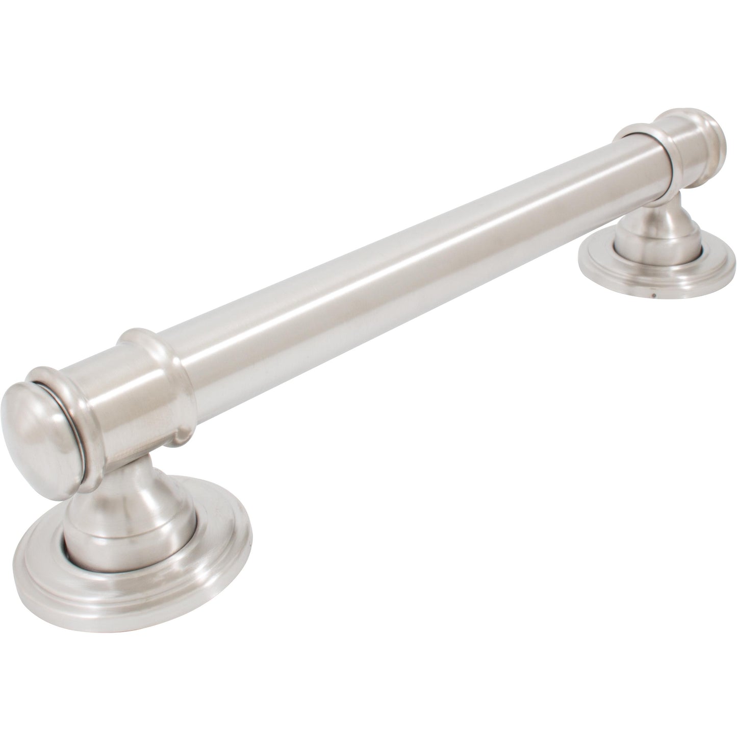 Stone Harbor Hardware Barrington Decorative Grab Bar, 12 Inches, Satin Stainless Steel