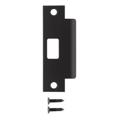 83846-017 4-7/8" x 1-1/4" ASA Full Lip Strike - Matte Black
