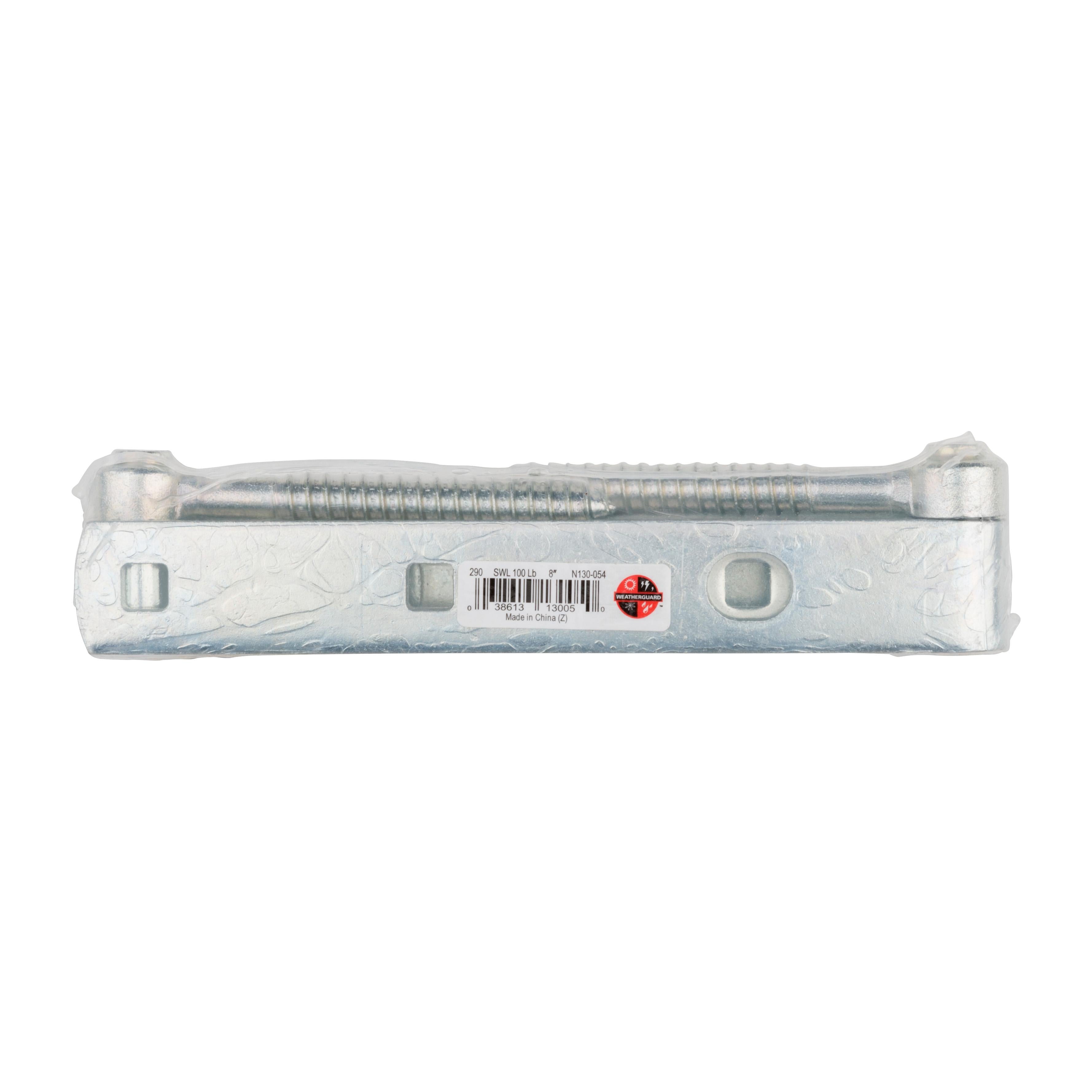 National Hardware - N130-054 290BC 8" Screw Hooks / Strap Hinge - Zinc Plated
