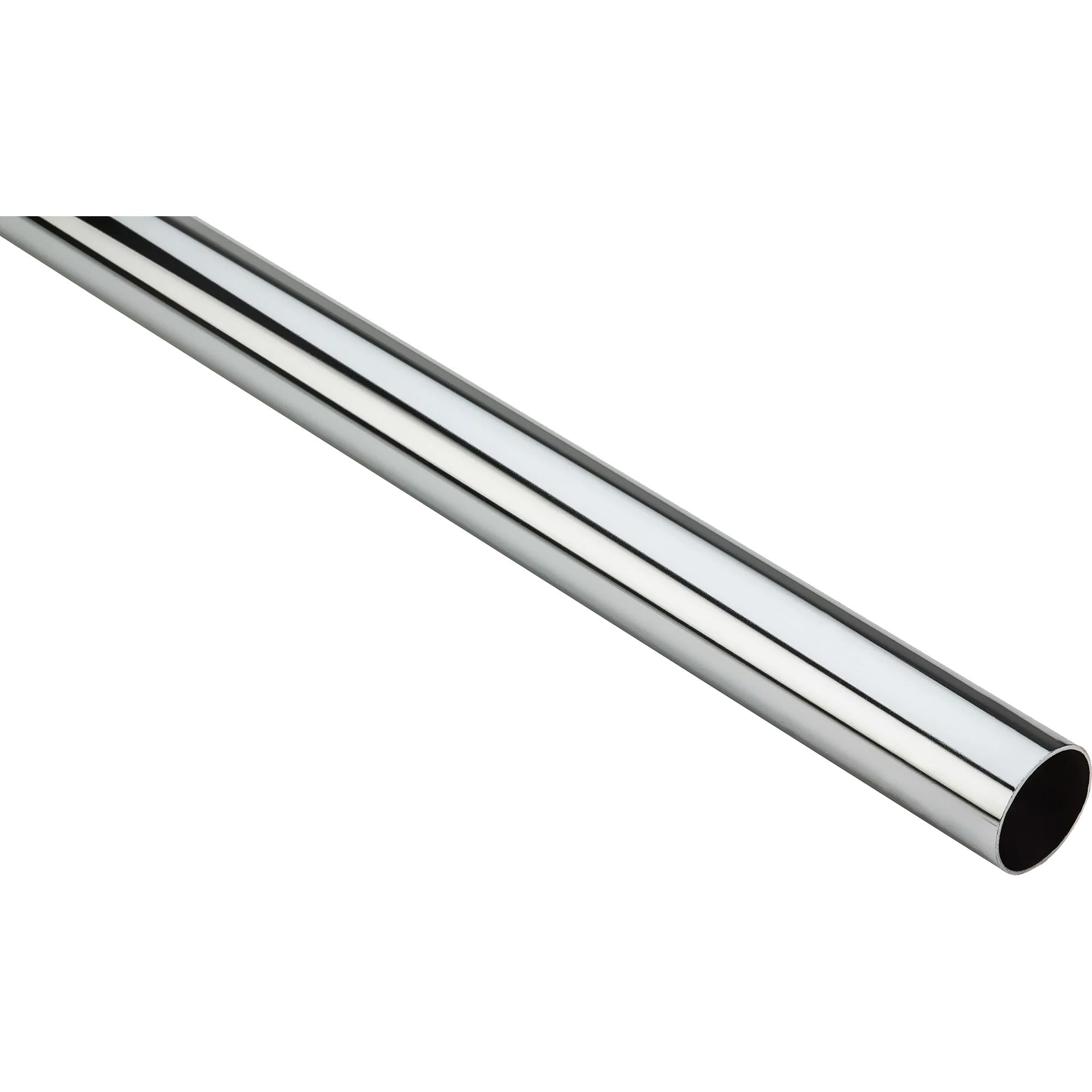 BB8603 6' Closet Rod 1.2mm Thick - Polished Chrome