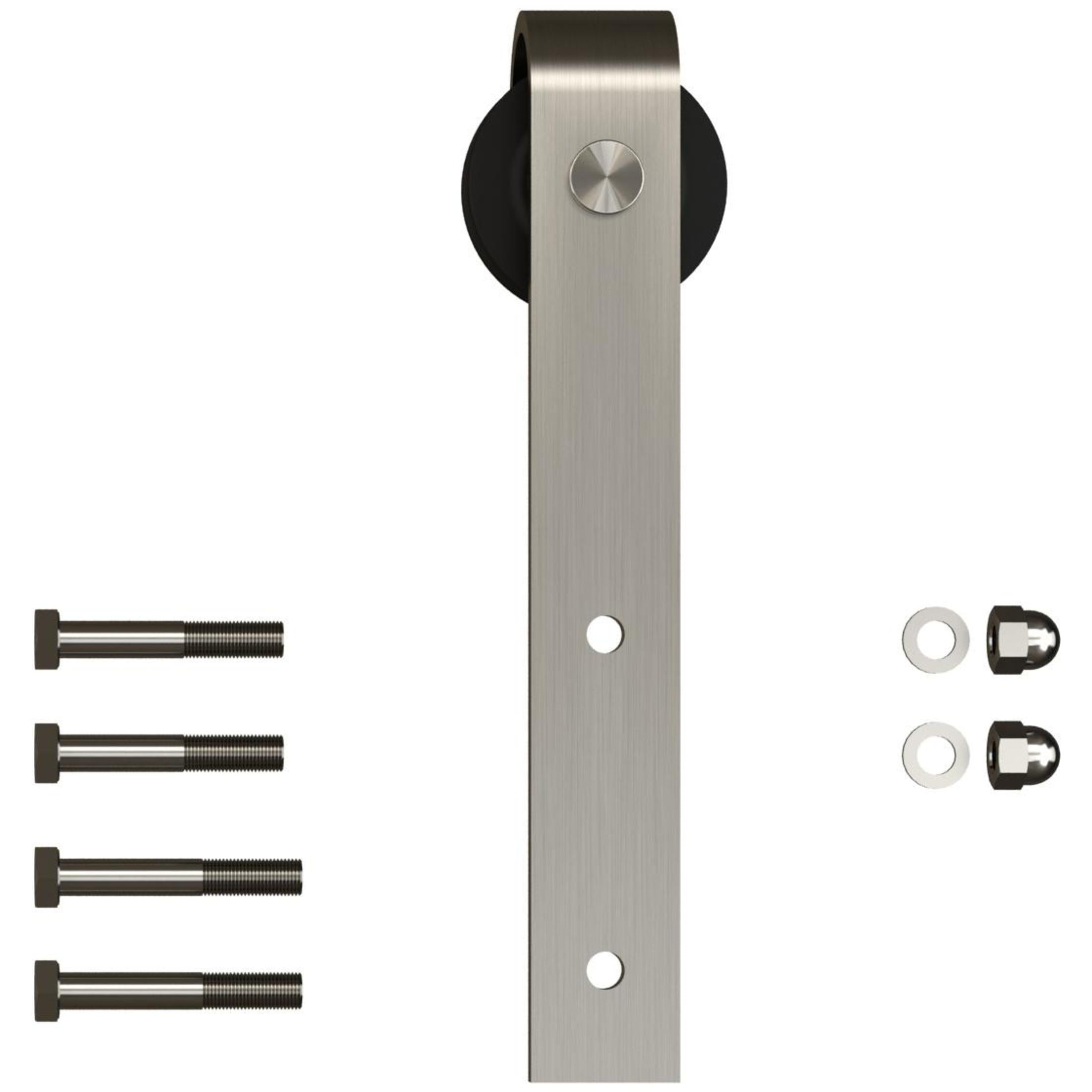 Barn Strap Style Hanger with Fasteners (No Track)