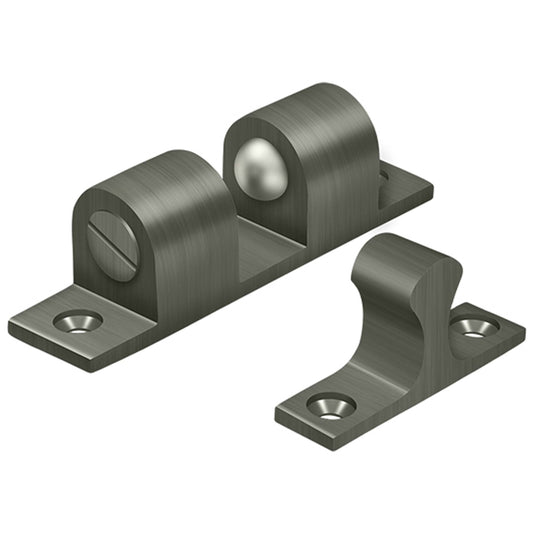 Ball Tension Catch Finish: Antique Nickel