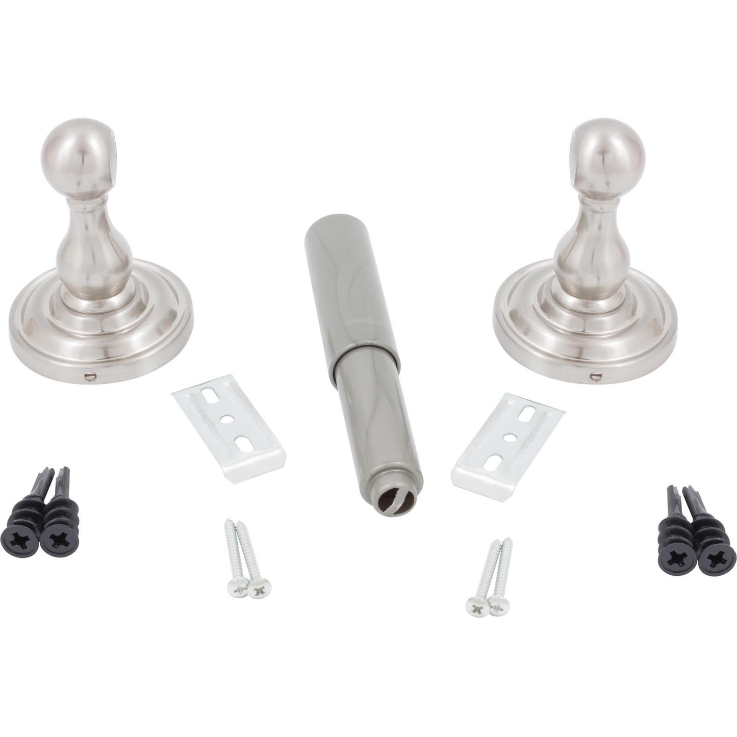 Stone Harbor Hardware Charlotte Paper Holder, Satin Nickel