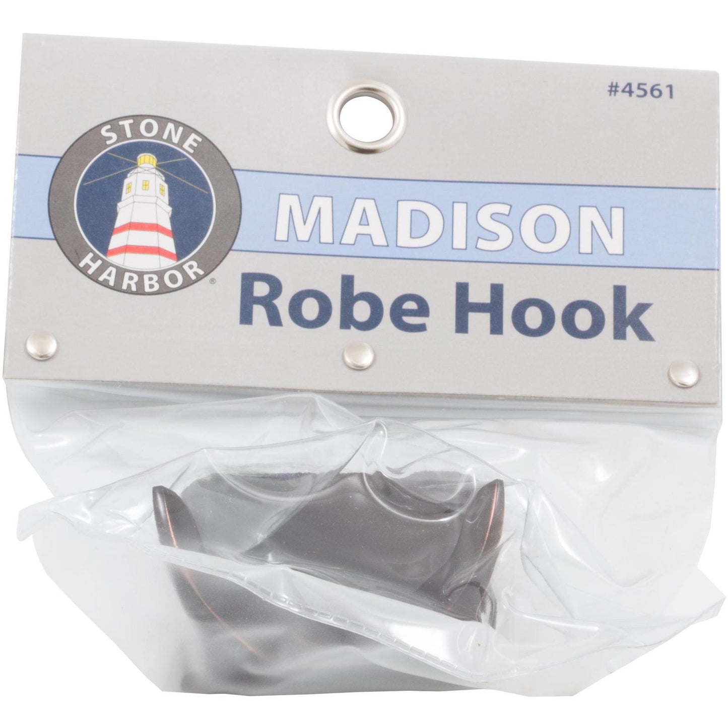 Stone Harbor Hardware Madison Robe Hook, Vintage Bronze