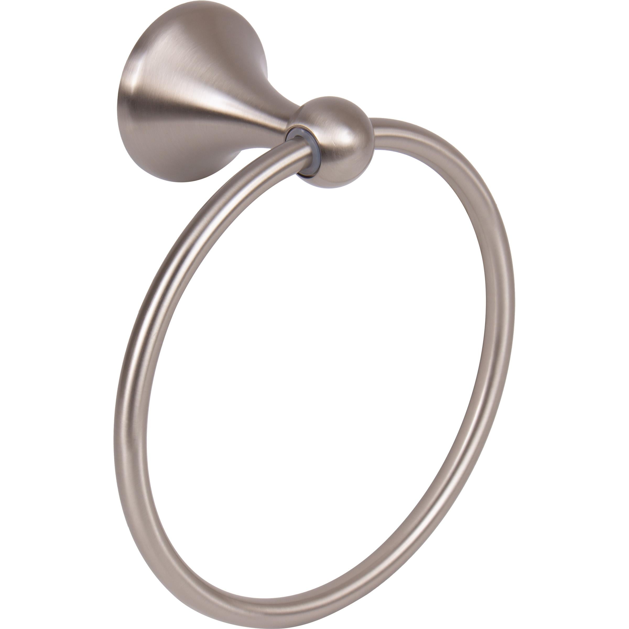 Coastal Towel Ring - Satin Nickel