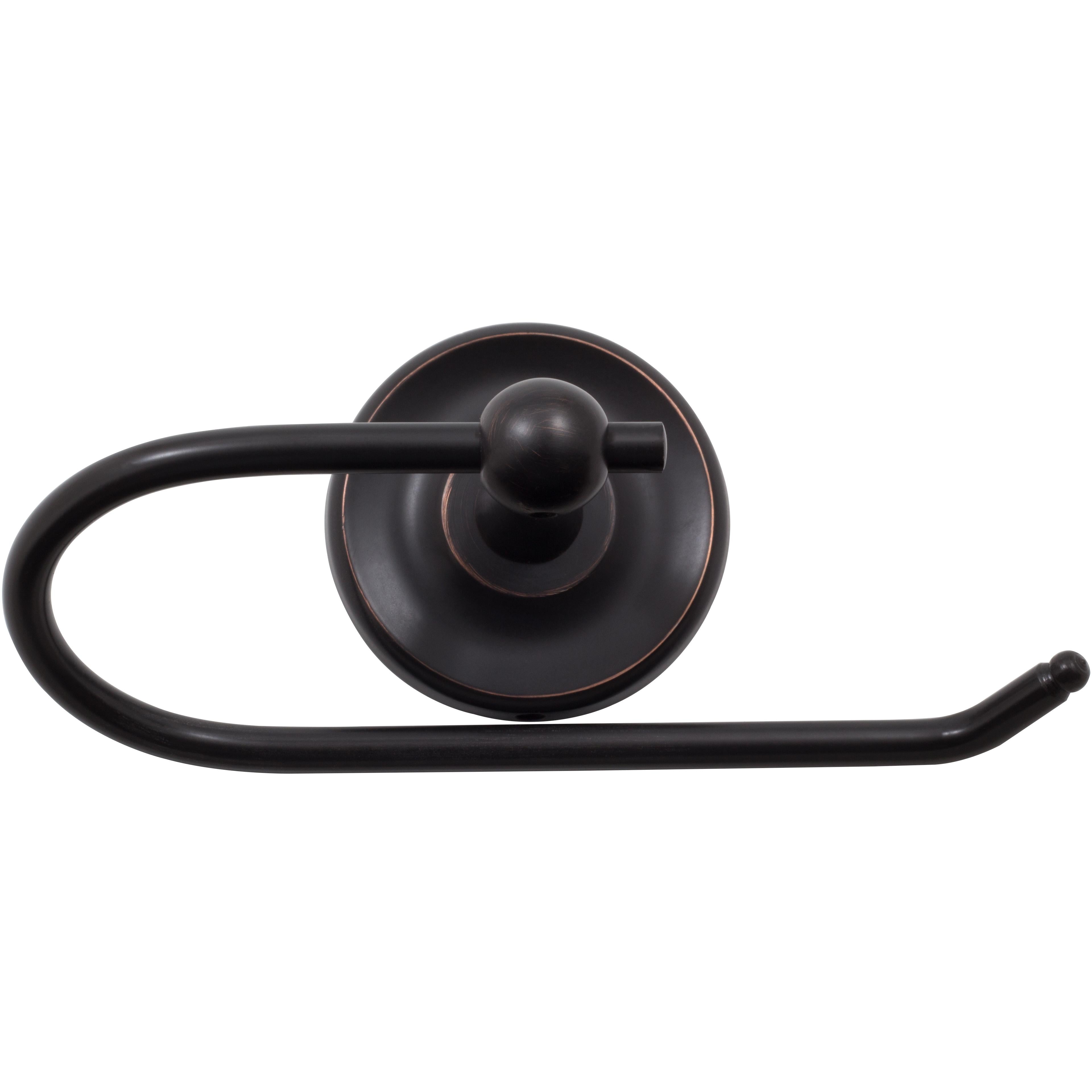 Portland Euro Paper Holder - Matte Black