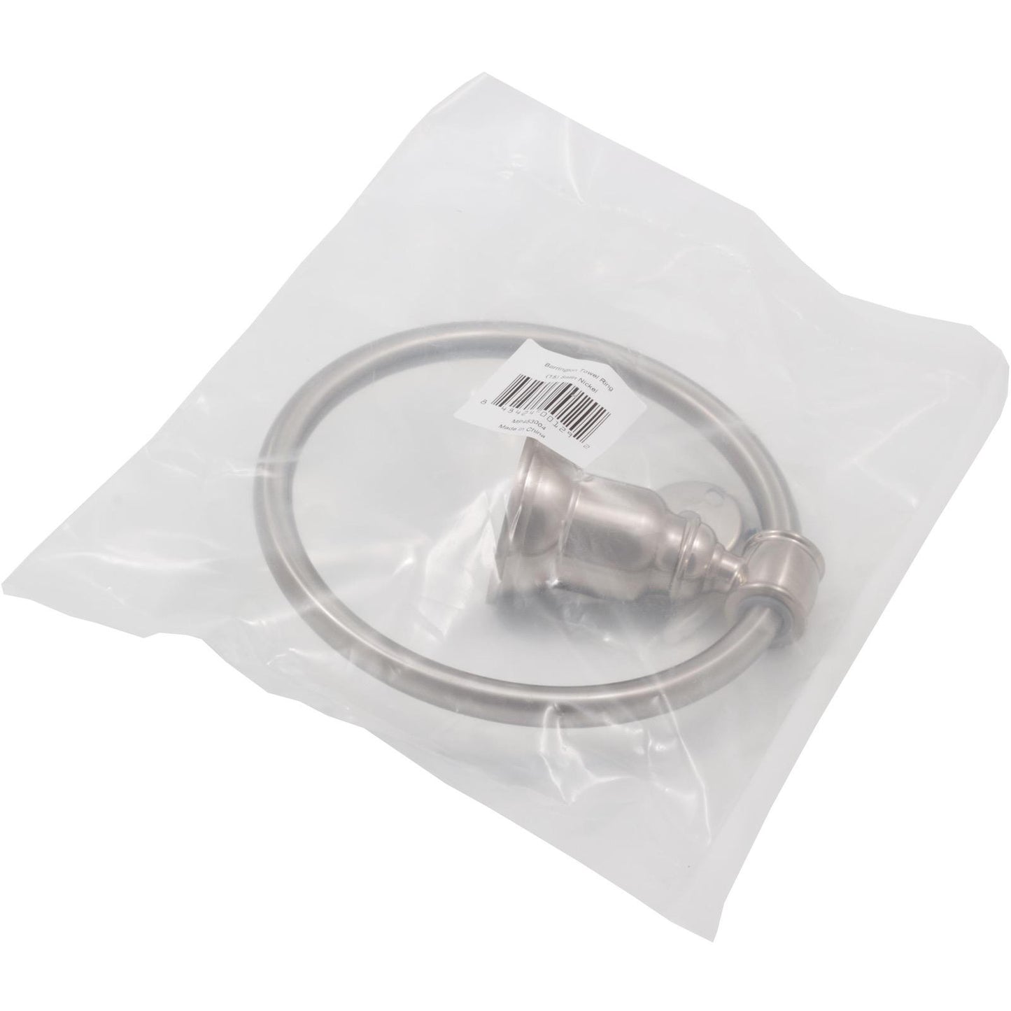 Stone Harbor Hardware Barrington Towel Ring, Satin Nickel