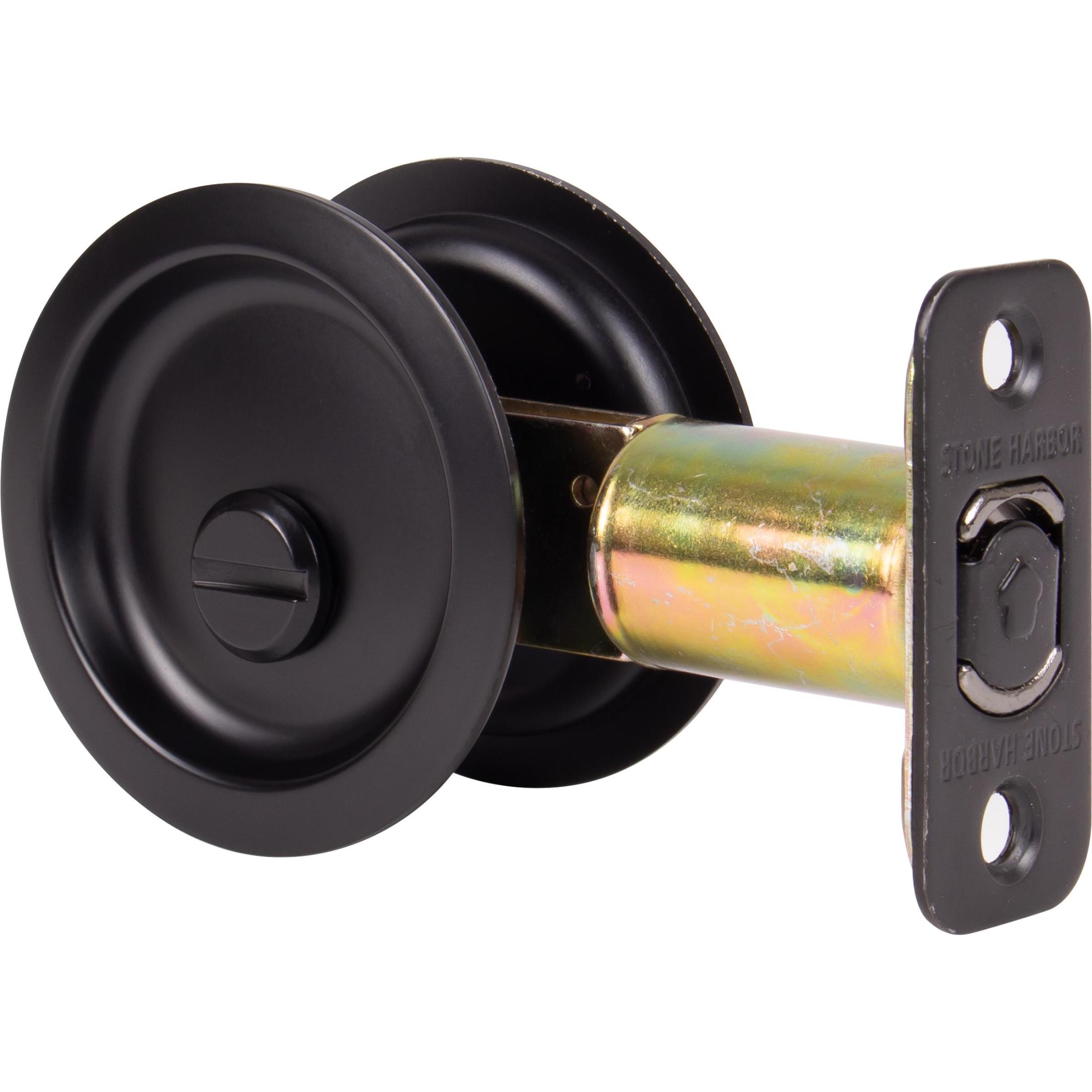 Round Pocket Door Lock, Privacy