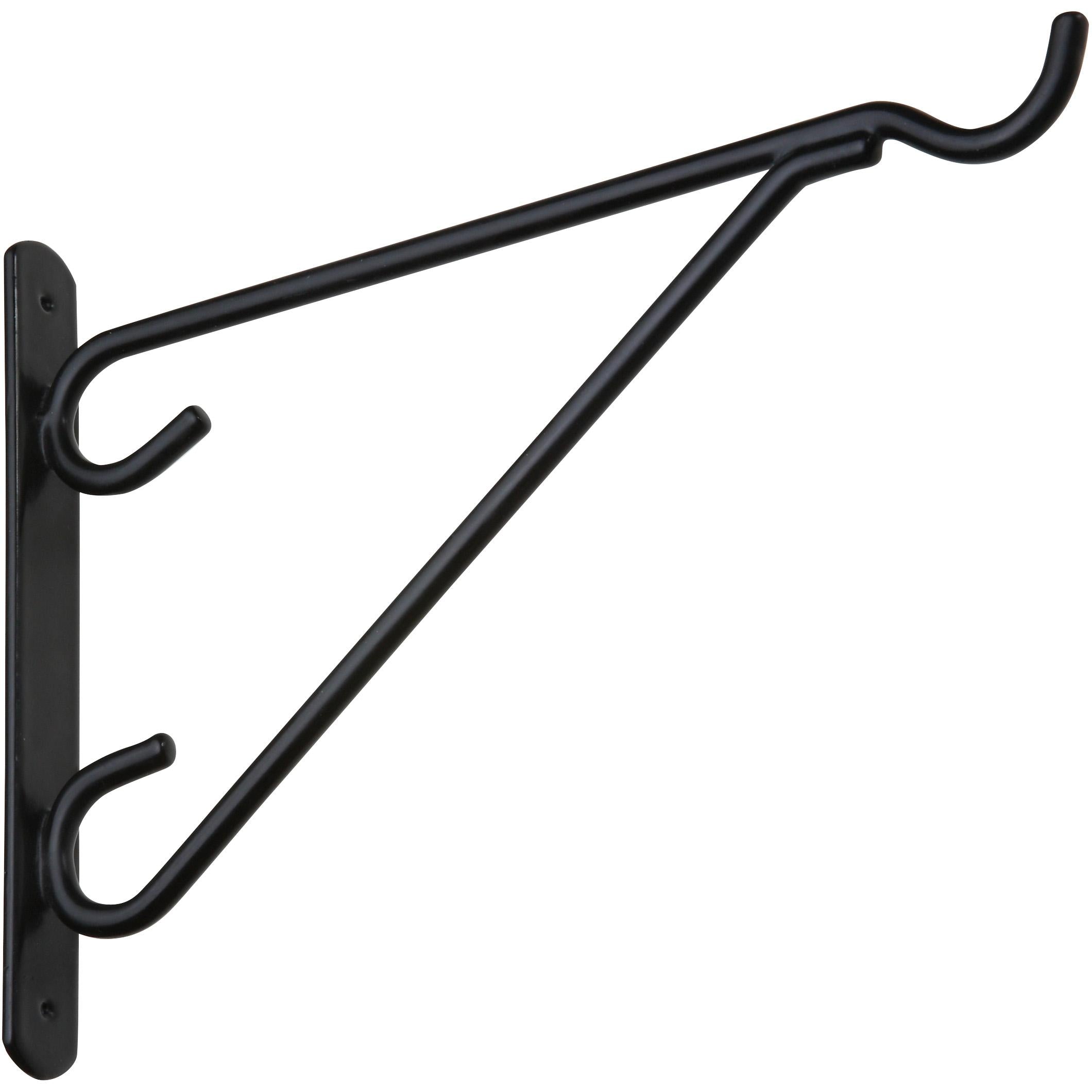 V2652 12" Vinyl Coated Outdoor Bracket - Black