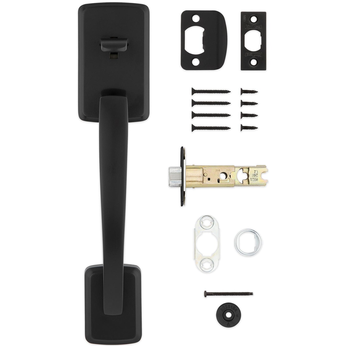 814BFH 514 6AL RCS Brentford Handleset Bottom Only for 966 or 971 Trims - Matte Black