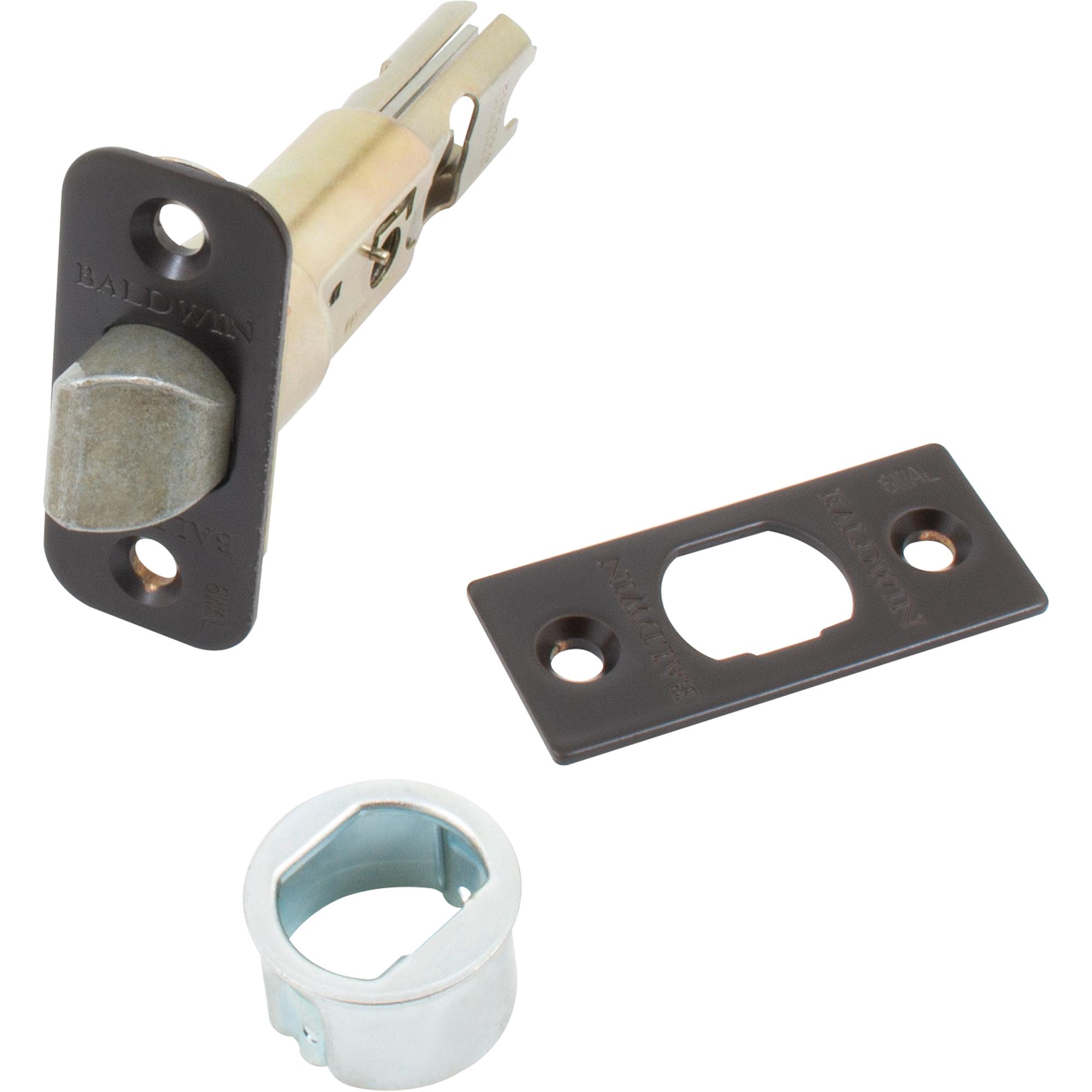 80383-003 6AL 690 Plain Latch - Dark Bronze (branded as Baldwin but fits Kwikset)