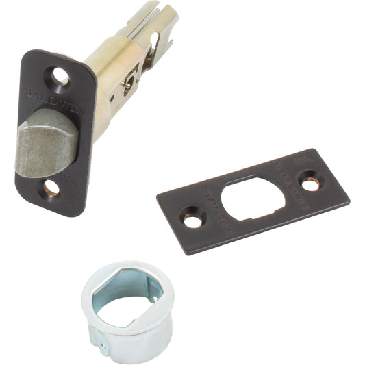 80383-003 6AL 690 Plain Latch - Dark Bronze (branded as Baldwin but fits Kwikset)