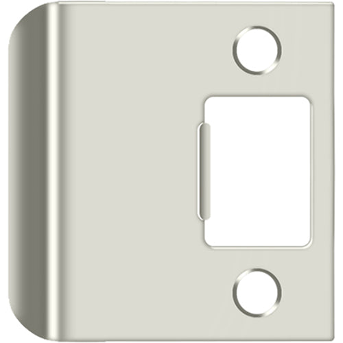 SPE225U14  2-1/4" x 1-3/4" (2-1/4" OAL) SC Extended Lip Strike - Polished Nickel