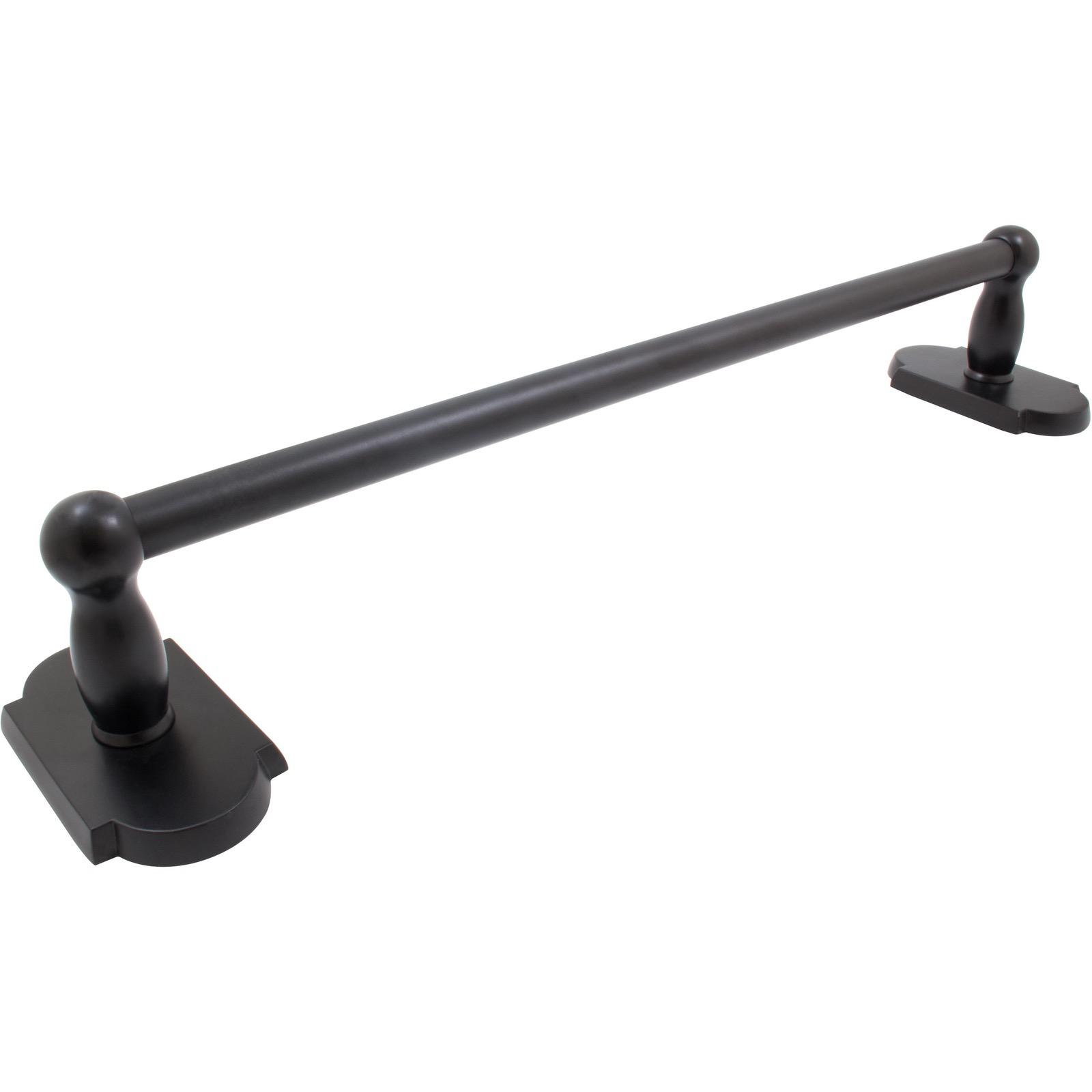 Stone Harbor Hardware Laredo Towel Bar, 30 Inches, Matte Black