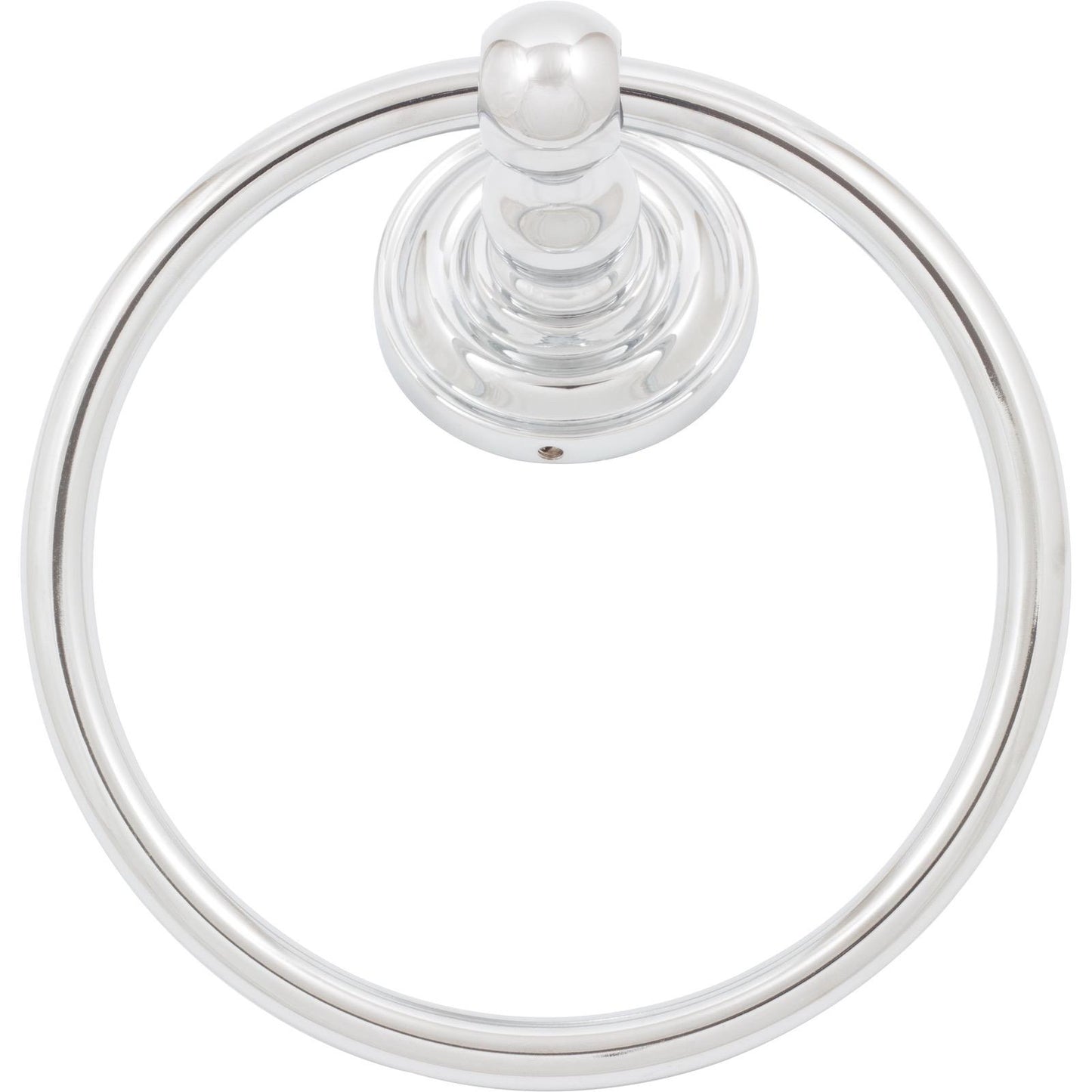 Stone Harbor Hardware Charlotte Towel Ring, Polished Chrome