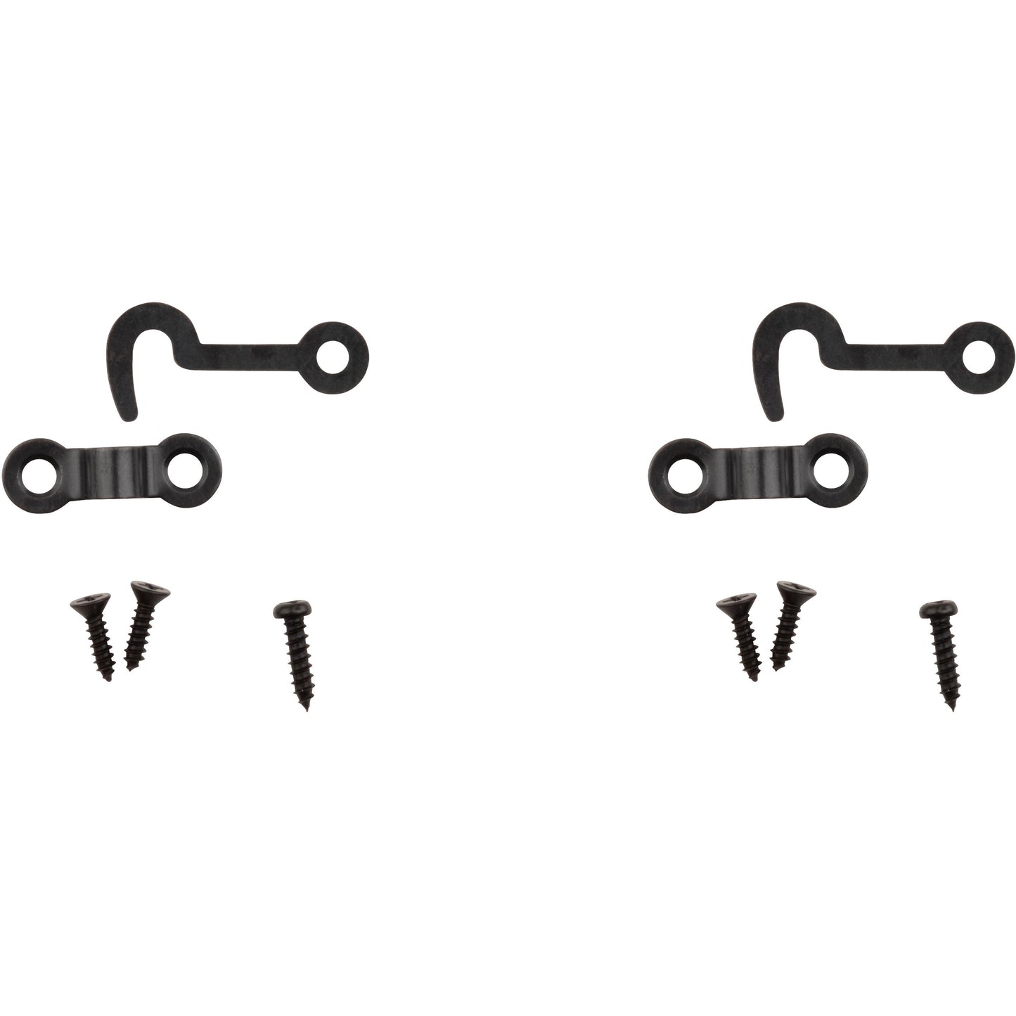 National Hardware - V1841 Hooks and Staples 2/pk - Oil-Rubbed Bronze