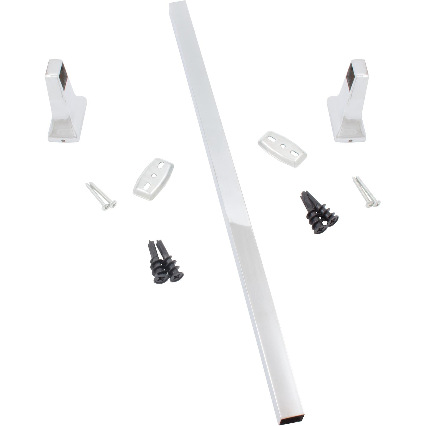 Stone Harbor Hardware Lakewood Towel Bar, 24 Inches, Polished Chrome