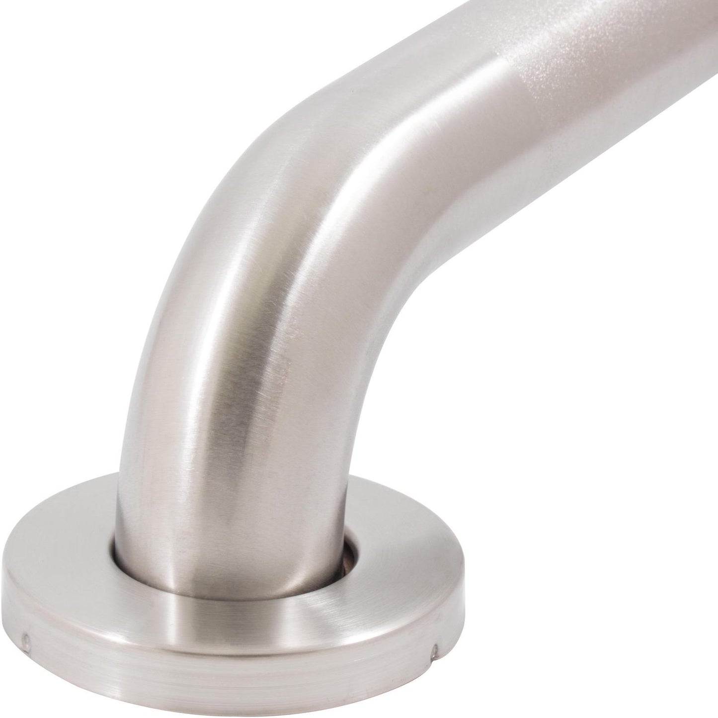 Stone Harbor Hardware Peened Grab Bar, 12 Inches, 1-1/2" Diameter, 1-1/2" Wall Clearance, Concealed Screws, Satin Stainless Steel