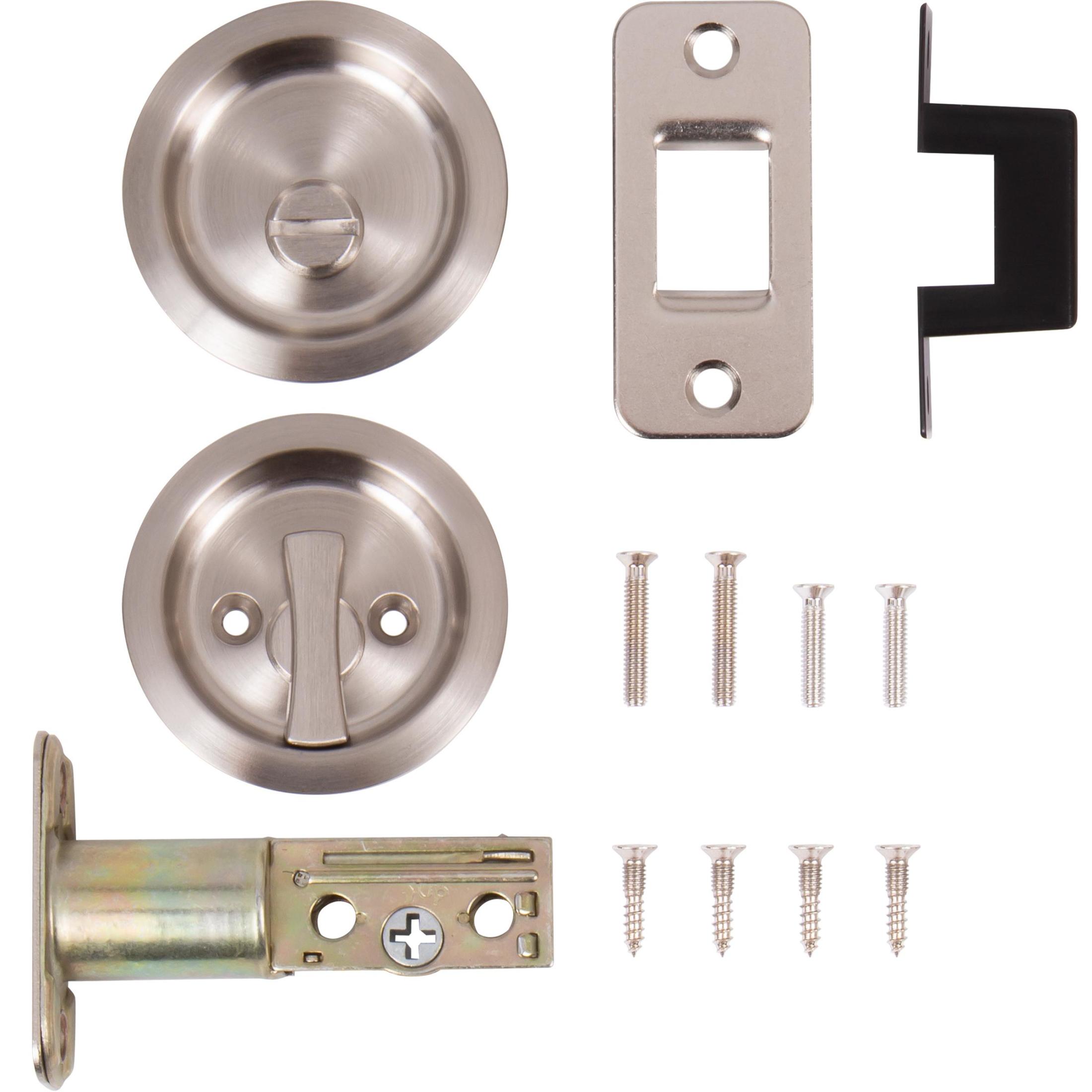 Round Pocket Door Lock Privacy