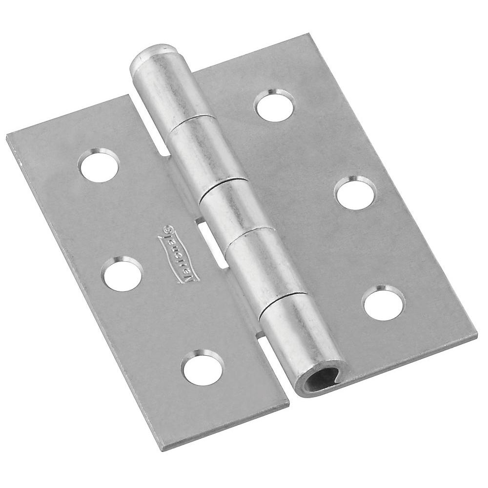 V129 3 x 2-1/2 Screen/Storm Hinges 2/pk - Zinc Plated