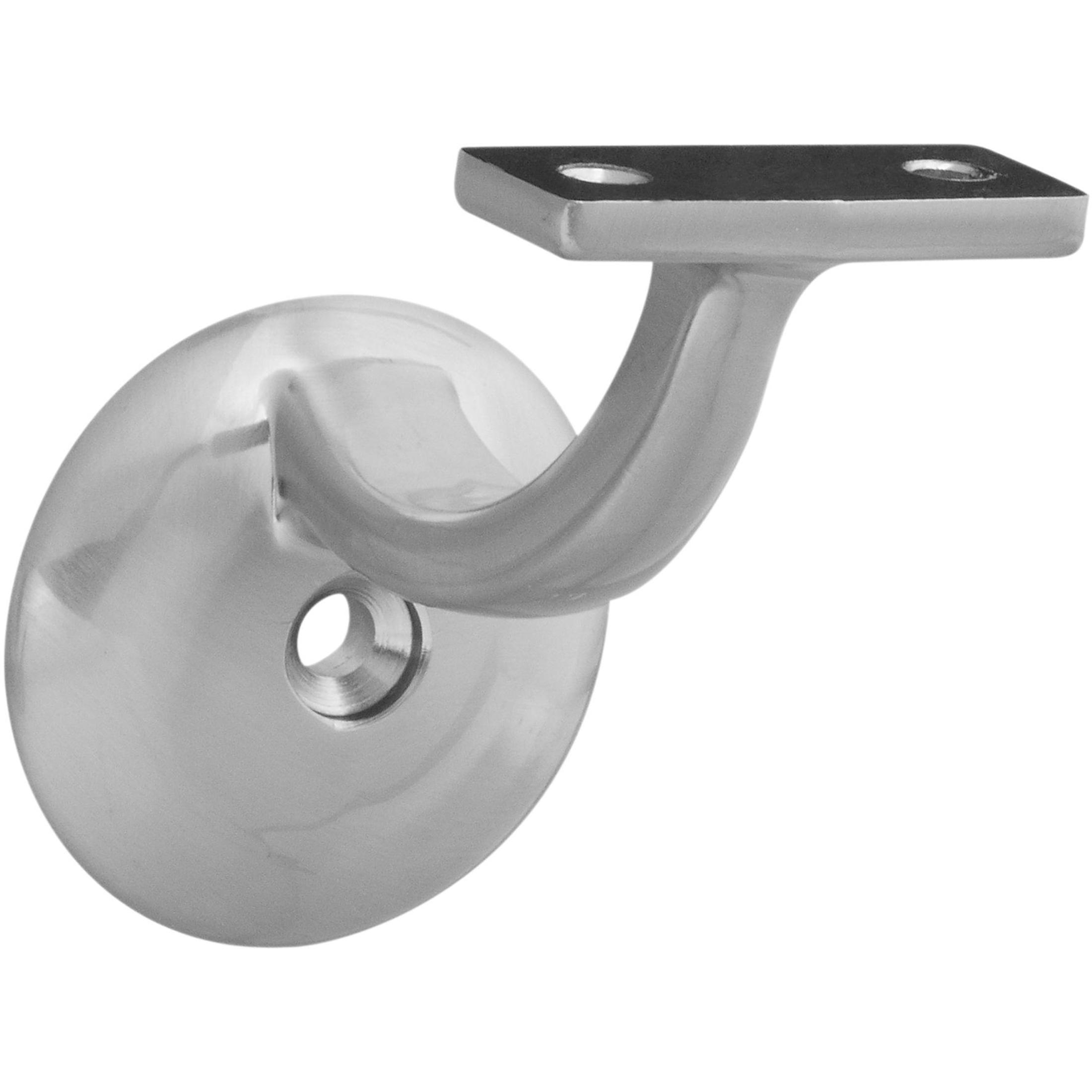 National Hardware - N332-908 MPB140 Handrail Bracket - Satin Nickel