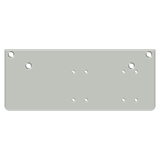DP4041P-AL Drop Plate for Door Closer - Satin Aluminum