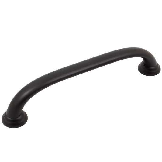 Stone Harbor Hardware Alesund Cabinet Pull, 128 Millimeters, Matte Black