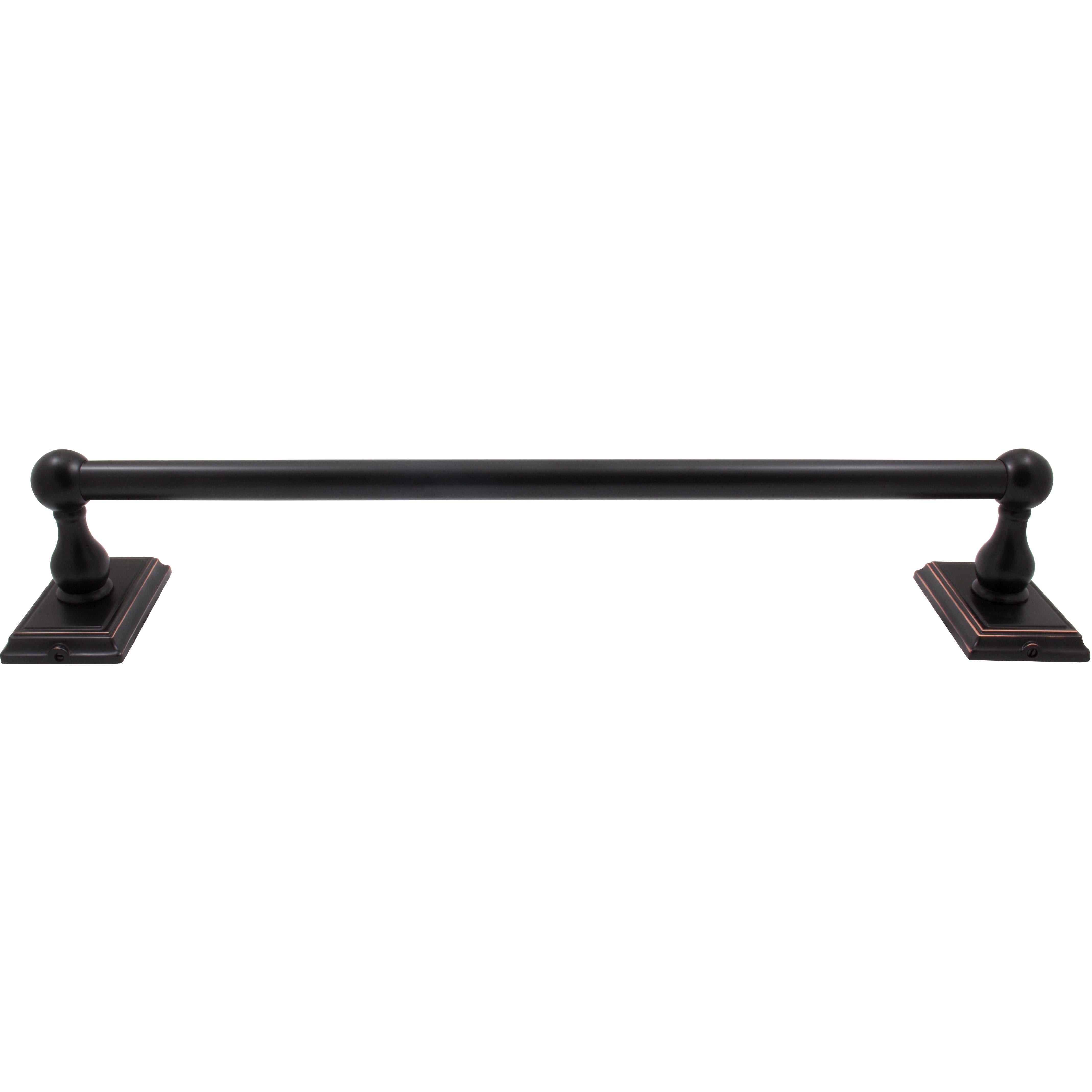 Stone Harbor Hardware Westwood Towel Bar, 30 Inches, Vintage Bronze