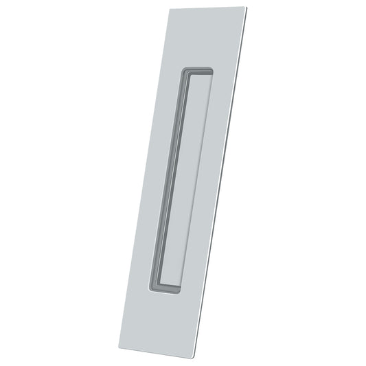 FP10225U26 10" x 2-1/4" x 3/4" Rectangular Flush Pull - Polished Chrome