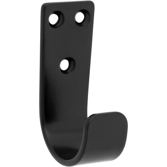 National Hardware N337-900 Cooper Multi-Purpose Hook, 2-5/16", Matte Black