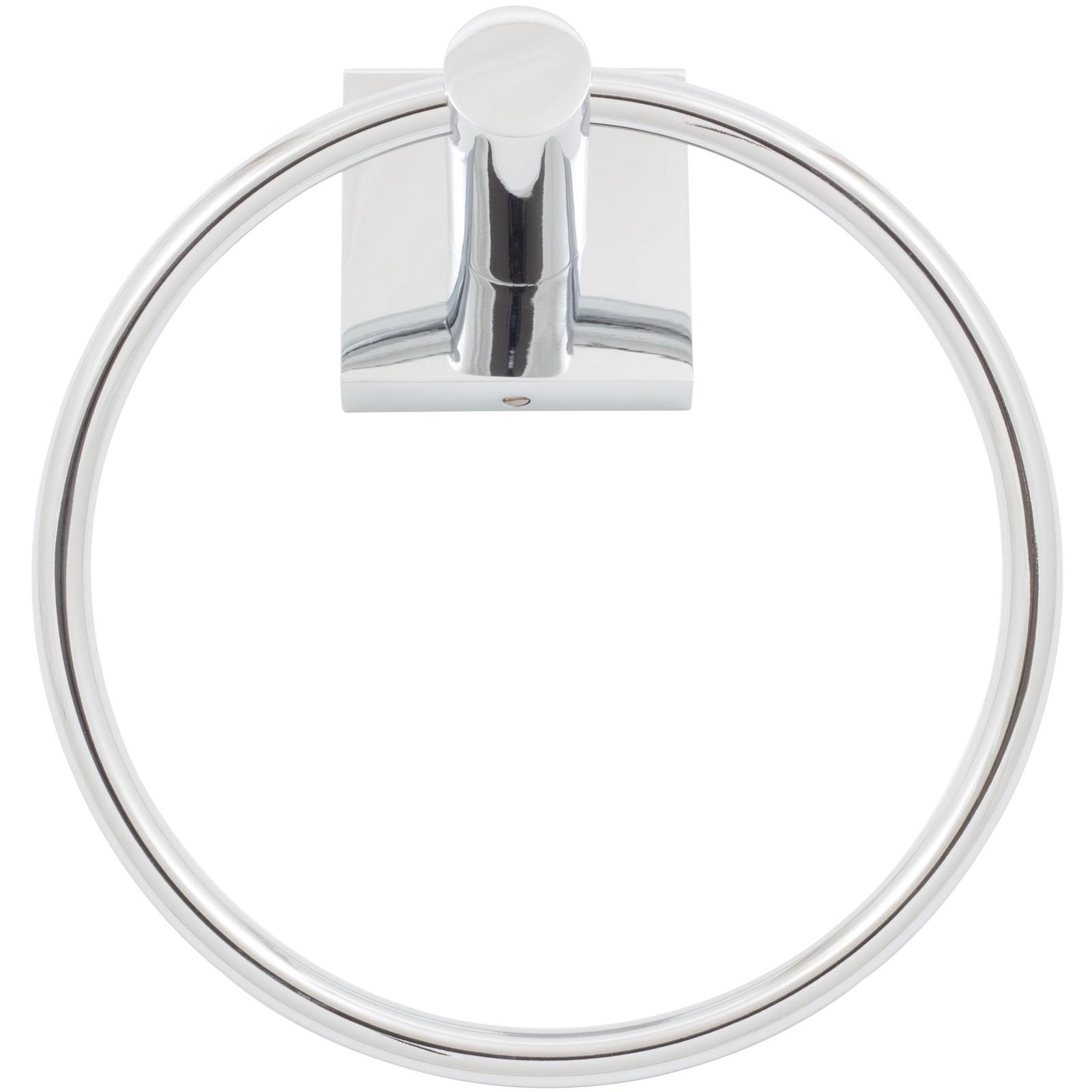 Stone Harbor Hardware Vienna Towel Ring, Polished Chrome