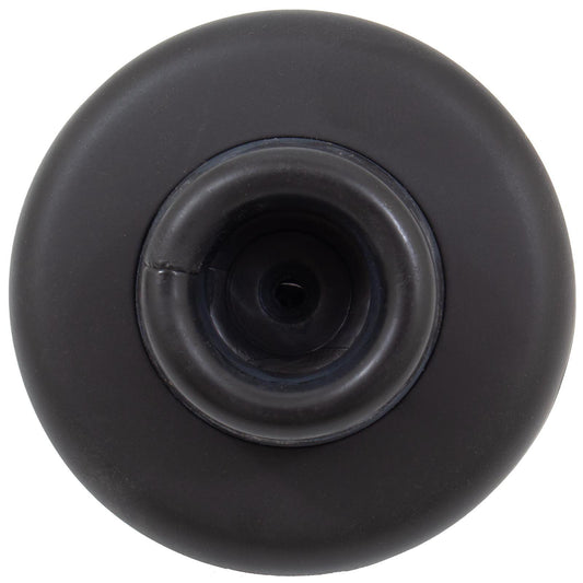 Stone Harbor Hardware Concave Wall Door Stop, 2-1/4 Inches, Matte Black