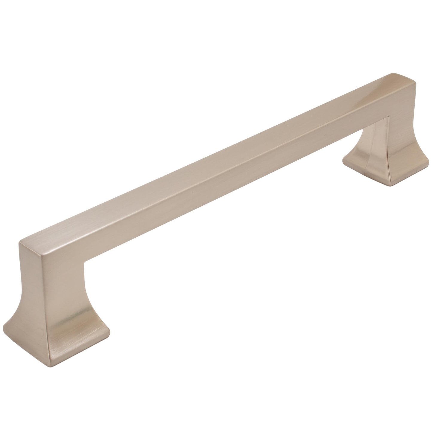 Stone Harbor Hardware Livingstone Cabinet Pull, 128 Millimeters, Satin Nickel