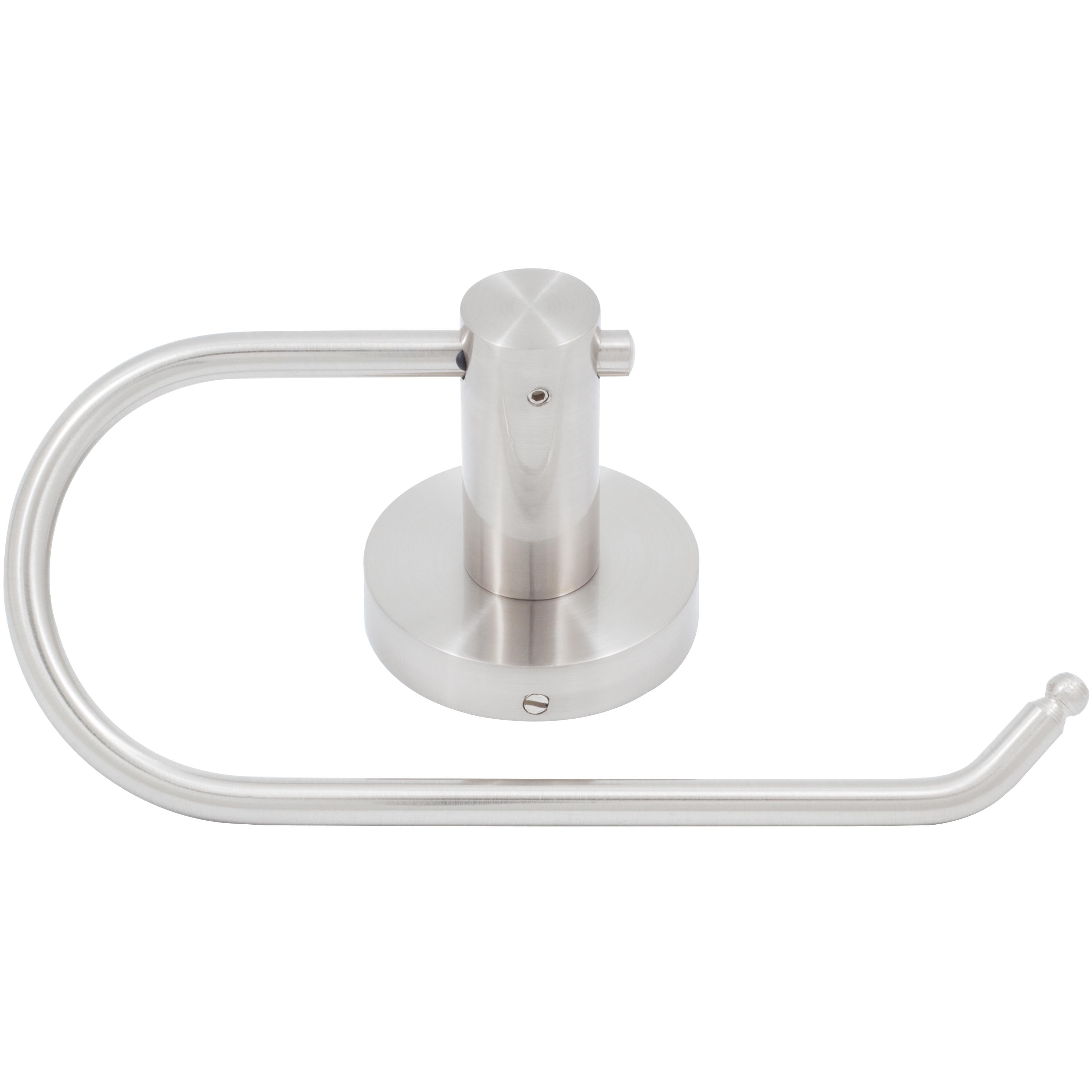 Zurich Euro Paper Holder - Satin Nickel