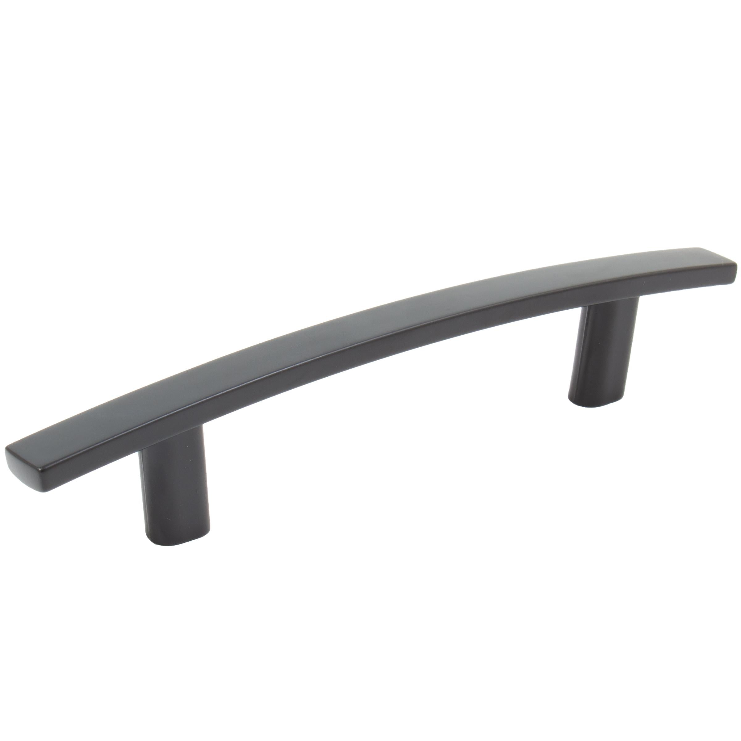 Stone Harbor Hardware Douglas Cabinet Pull, 96 Millimeters, Matte Black