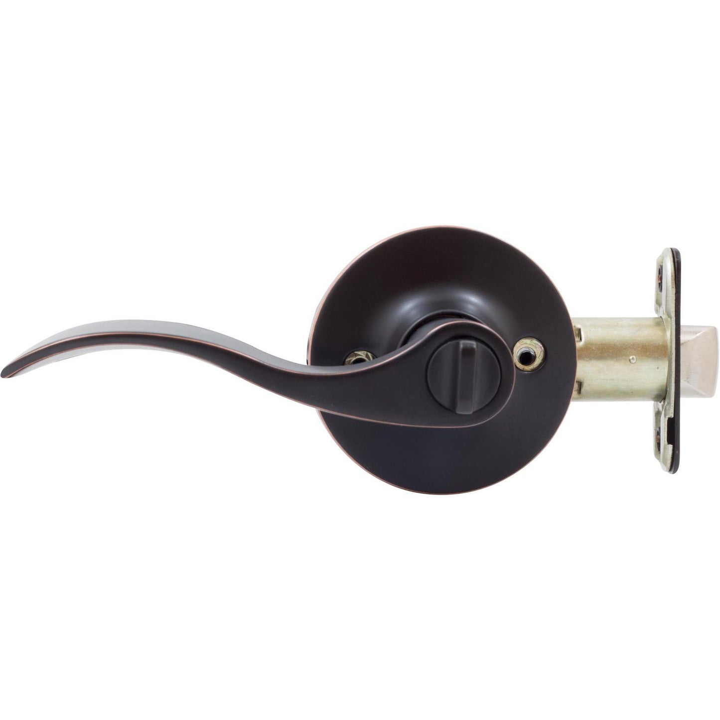 Stone Harbor Hardware Beaverton Door Lever, Privacy (Hall/Closet) Latch, Vintage Bronze