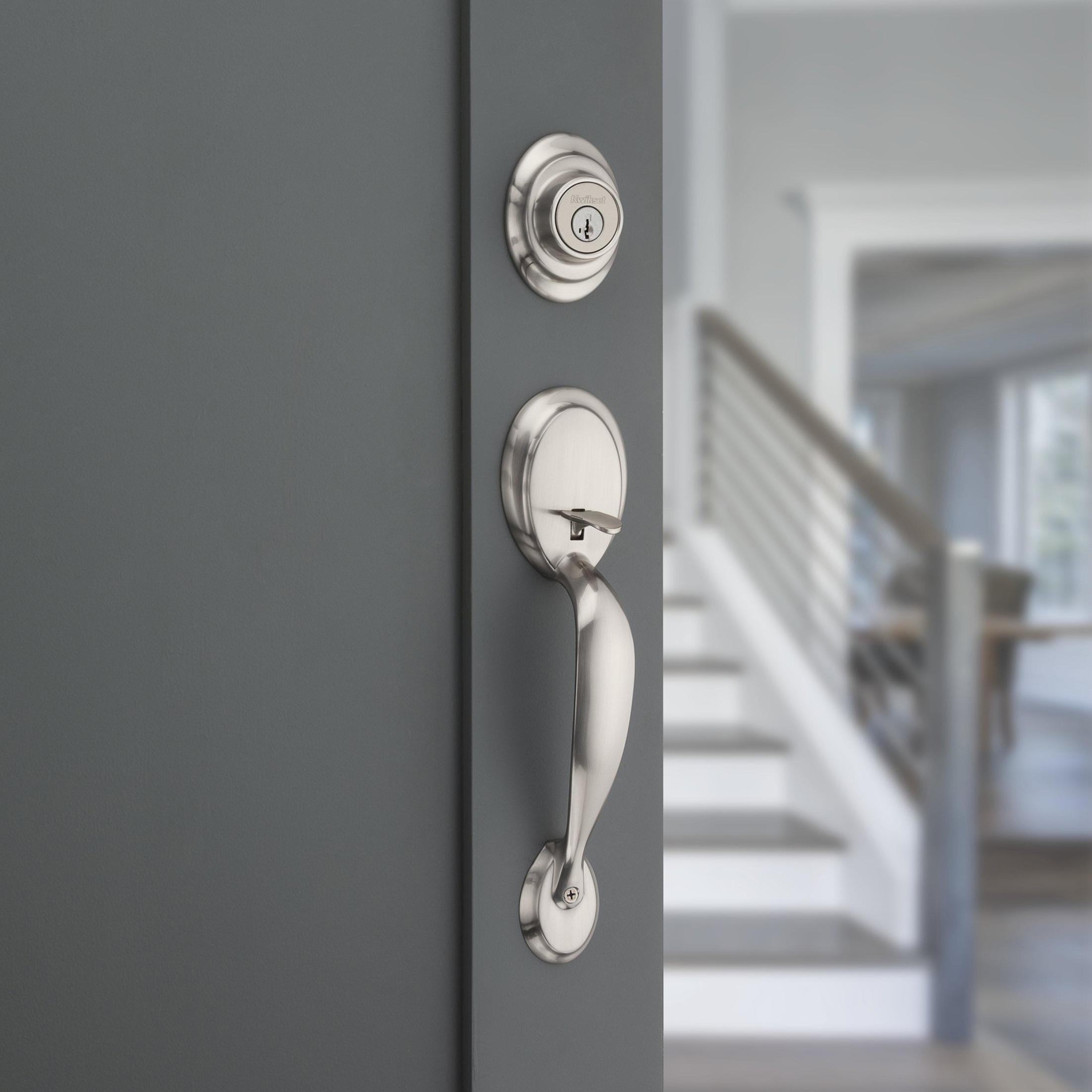 687DAXP 15 SMT RBP Dakota Handleset with Polo - Satin Nickel