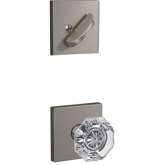 FC59ALX619COL 16-680 10-269 Alexandria / Collins 2-Piece Trim Pack for FC58 Handlesets - Satin Nickel